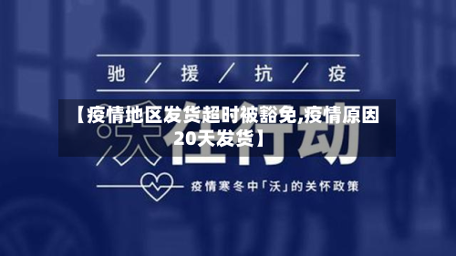 【疫情地区发货超时被豁免,疫情原因20天发货】