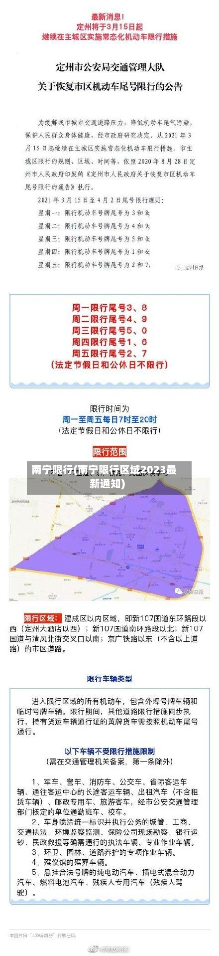 南宁限行(南宁限行区域2023最新通知)-第3张图片