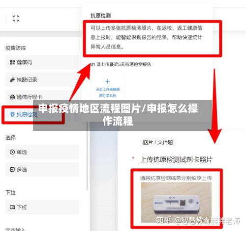申报疫情地区流程图片/申报怎么操作流程