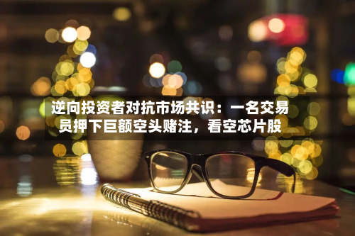 逆向投资者对抗市场共识：一名交易员押下巨额空头赌注，看空芯片股-第2张图片