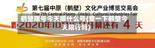 鹤壁限号今天限什么号(查一下鹤壁今天限行吗)-第2张图片