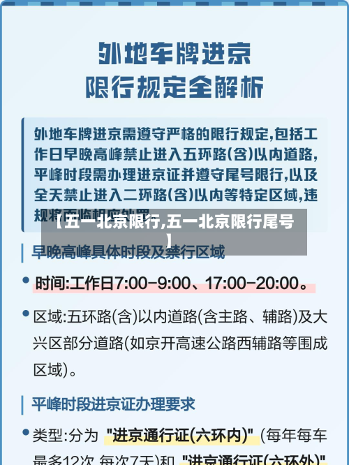 【五一北京限行,五一北京限行尾号】
