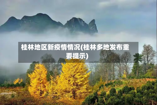 桂林地区新疫情情况(桂林多地发布重要提示)