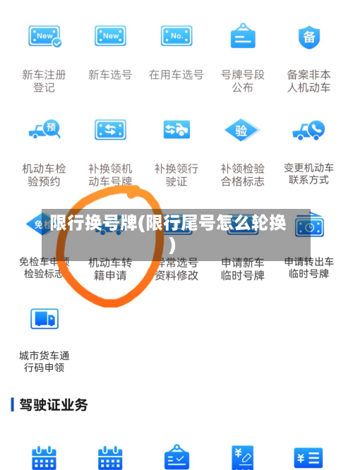 限行换号牌(限行尾号怎么轮换)-第2张图片
