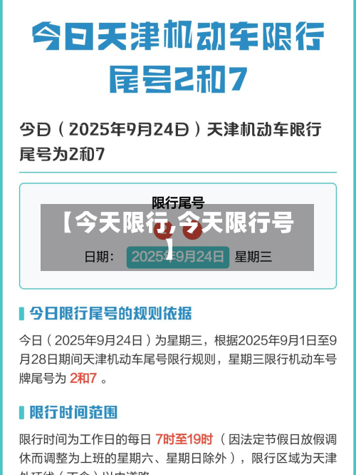【今天限行,今天限行号】-第2张图片