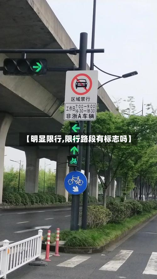 【明显限行,限行路段有标志吗】