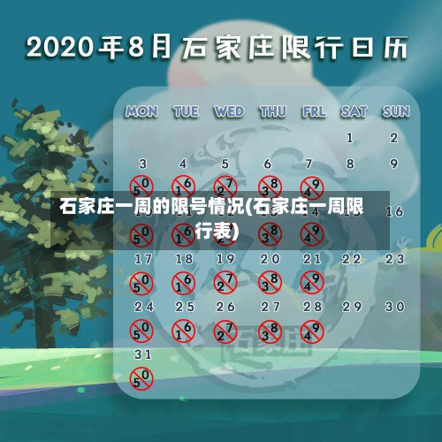 石家庄一周的限号情况(石家庄一周限行表)