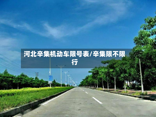 河北辛集机动车限号表/辛集限不限行