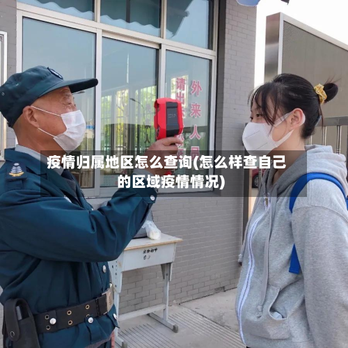 疫情归属地区怎么查询(怎么样查自己的区域疫情情况)-第2张图片