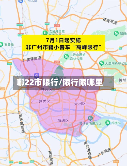 哪22市限行/限行限哪里-第3张图片