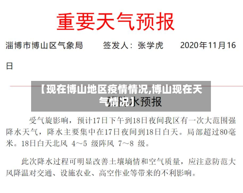 【现在博山地区疫情情况,博山现在天气情况】-第2张图片