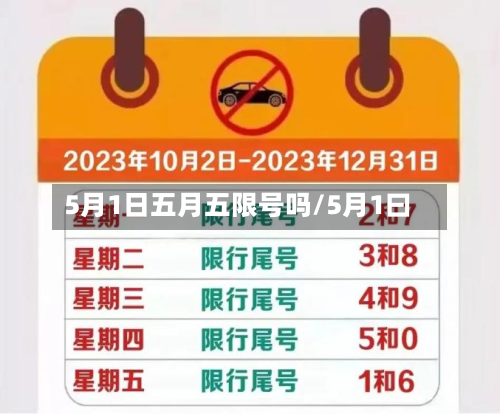 5月1日五月五限号吗/5月1曰