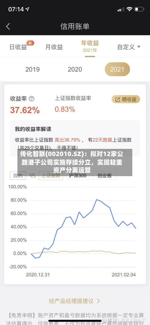 传化智联(002010.SZ)：拟对12家公路港子公司实施存续分立，实现轻重资产分离运营-第3张图片