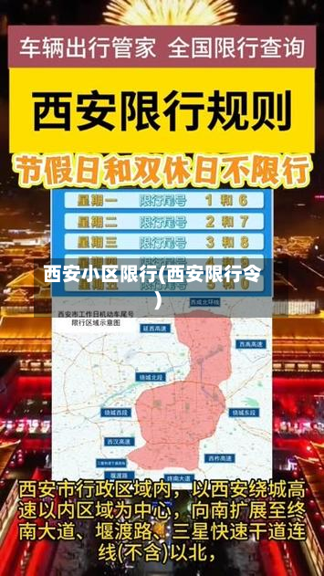 西安小区限行(西安限行令)-第3张图片
