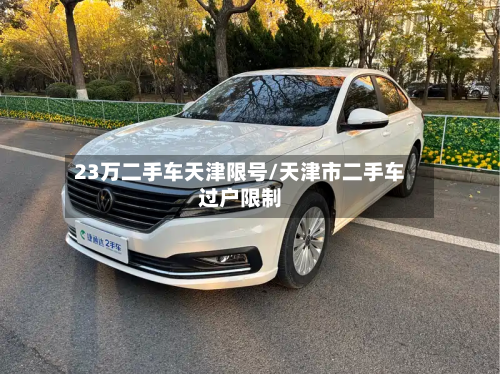 23万二手车天津限号/天津市二手车过户限制-第3张图片