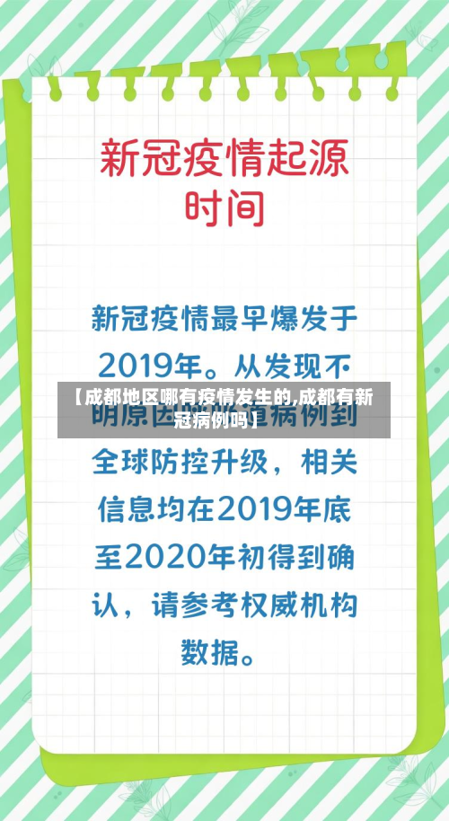【成都地区哪有疫情发生的,成都有新冠病例吗】-第2张图片