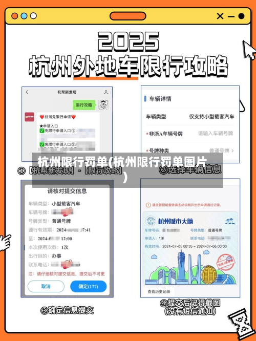 杭州限行罚单(杭州限行罚单图片)-第3张图片