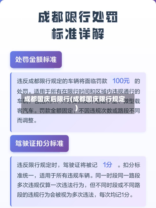 成都国庆后限行(成都国庆限行规定)-第2张图片
