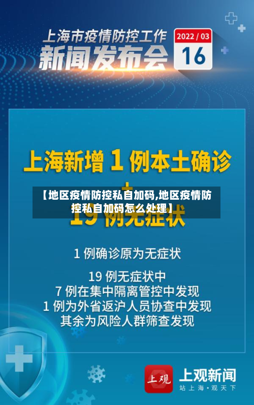 【地区疫情防控私自加码,地区疫情防控私自加码怎么处理】