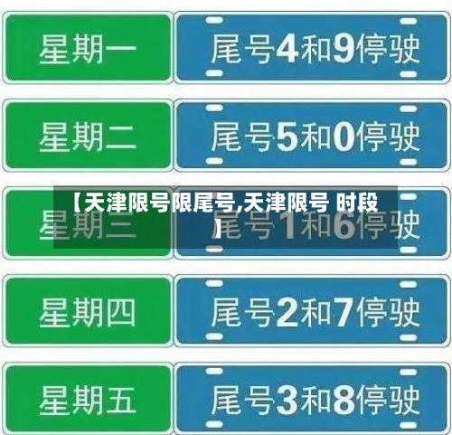 【天津限号限尾号,天津限号 时段】-第2张图片