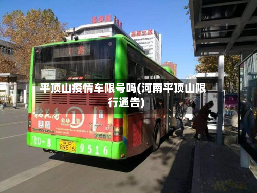 平顶山疫情车限号吗(河南平顶山限行通告)