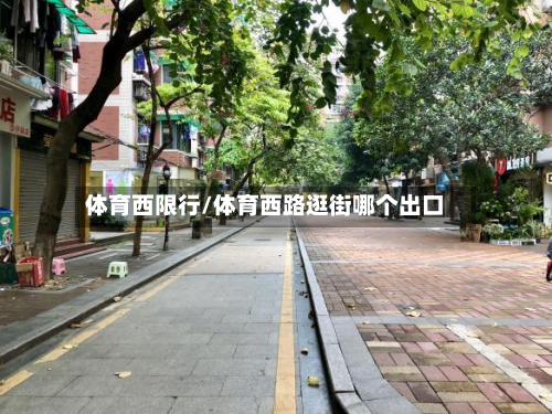 体育西限行/体育西路逛街哪个出口