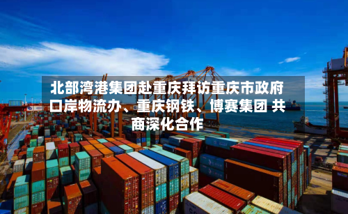 北部湾港集团赴重庆拜访重庆市政府口岸物流办	、重庆钢铁、博赛集团 共商深化合作-第2张图片