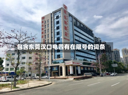 包含东莞汉口电四有在限号的词条-第2张图片