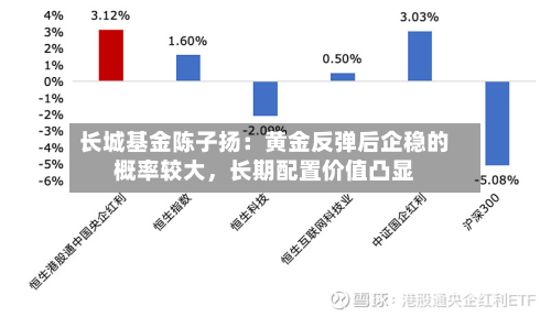长城基金陈子扬：黄金反弹后企稳的概率较大，长期配置价值凸显-第3张图片