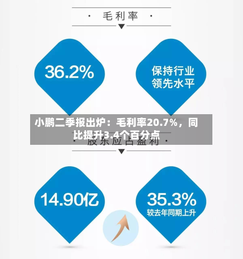 小鹏二季报出炉：毛利率20.7%	，同比提升3.4个百分点-第3张图片