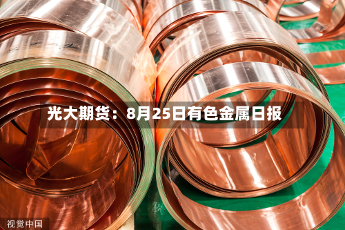 光大期货:8月25日有色金属日报-第3张图片