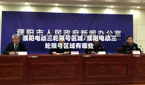濮阳电动三轮限号区域/濮阳电动三轮限号区域有哪些-第3张图片