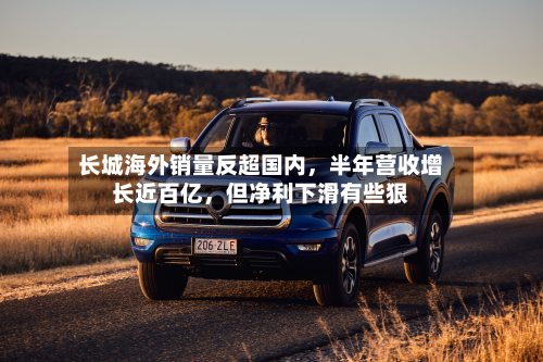 长城海外销量反超国内，半年营收增长近百亿	，但净利下滑有些狠-第3张图片