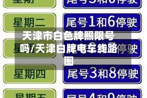 天津市白色牌照限号吗/天津白牌电车线路图-第2张图片