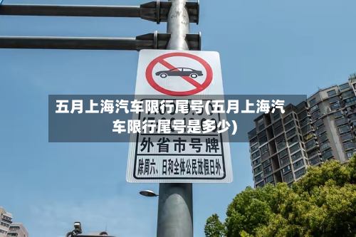 五月上海汽车限行尾号(五月上海汽车限行尾号是多少)-第2张图片
