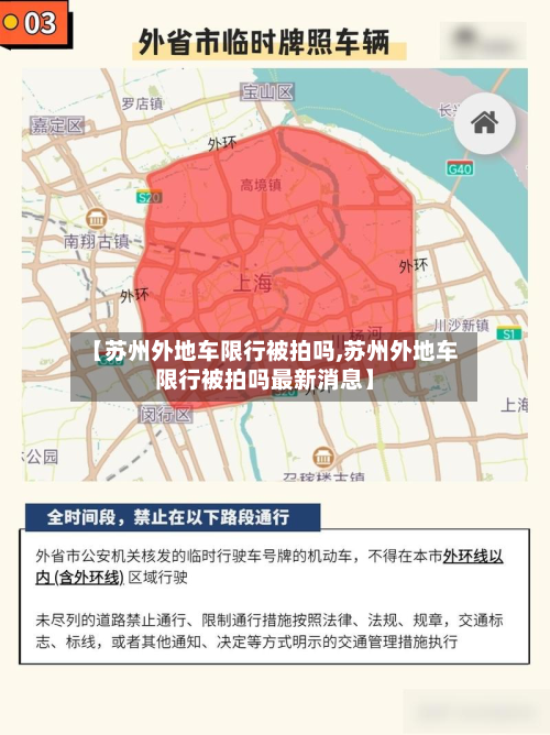 【苏州外地车限行被拍吗,苏州外地车限行被拍吗最新消息】-第3张图片
