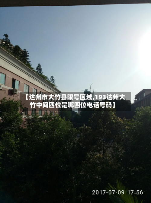【达州市大竹县限号区域,193达州大竹中间四位是哪四位电话号码】-第3张图片
