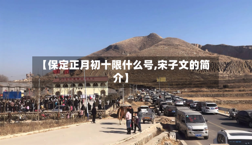 【保定正月初十限什么号,宋子文的简介】-第1张图片