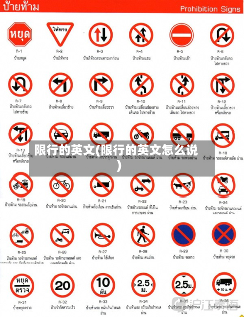 限行的英文(限行的英文怎么说)