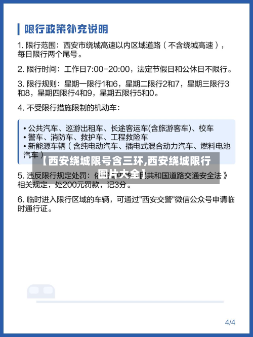 【西安绕城限号含三环,西安绕城限行图片大全】-第2张图片
