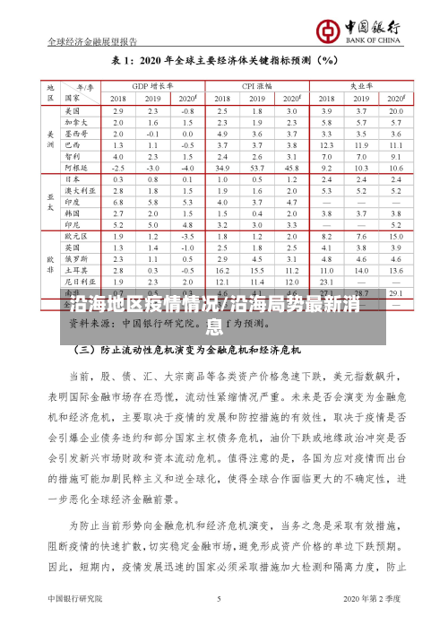 沿海地区疫情情况/沿海局势最新消息