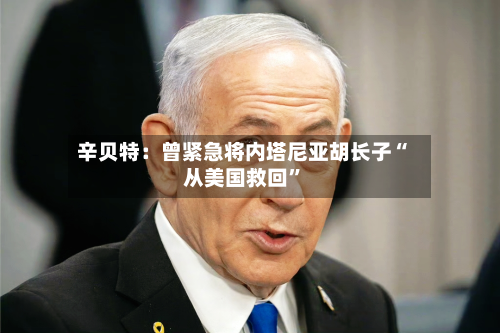 辛贝特：曾紧急将内塔尼亚胡长子“从美国救回	”-第3张图片