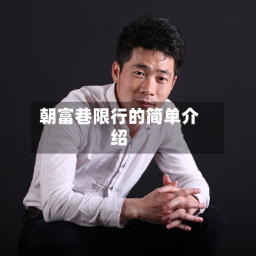 朝富巷限行的简单介绍-第2张图片