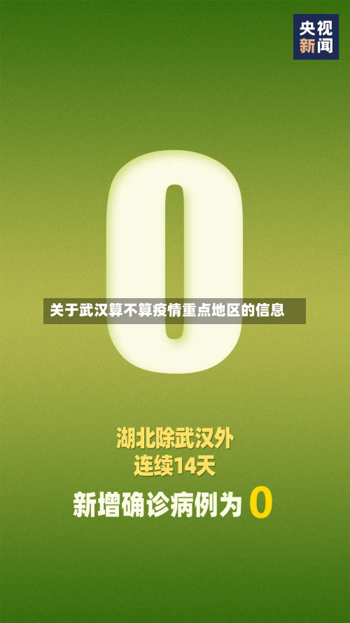 关于武汉算不算疫情重点地区的信息