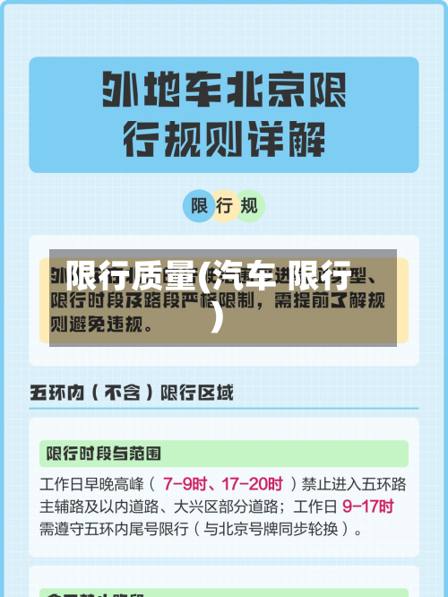 限行质量(汽车 限行)-第2张图片