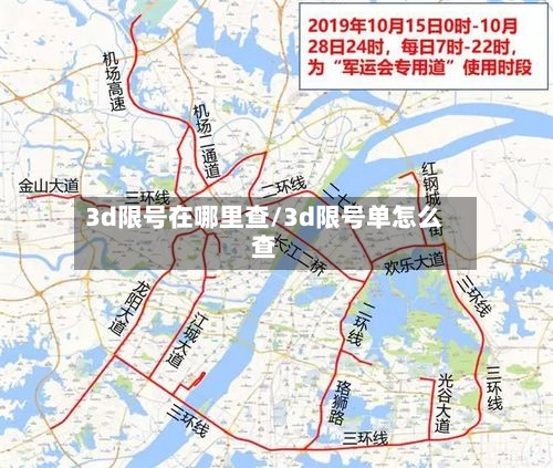 3d限号在哪里查/3d限号单怎么查-第2张图片