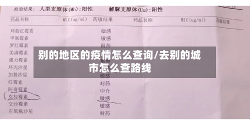 别的地区的疫情怎么查询/去别的城市怎么查路线-第2张图片