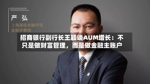 招商银行副行长王颖谈AUM增长：不只是做财富管理	，而是做金融主账户-第2张图片