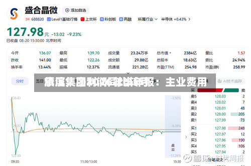 旗滨集团2026年半年报：主业费用承压，净利润同比转亏