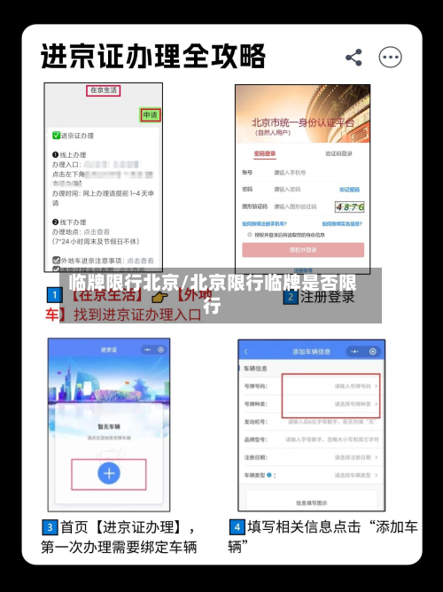 临牌限行北京/北京限行临牌是否限行-第3张图片